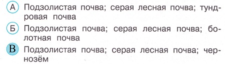 Окружающий мир 4 класс тесты Плешаков стр 43 задание 119 ответы
