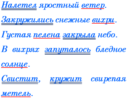 Русский язык 2 класс тематический контроль Голубь - Тема 12, Вариант 1