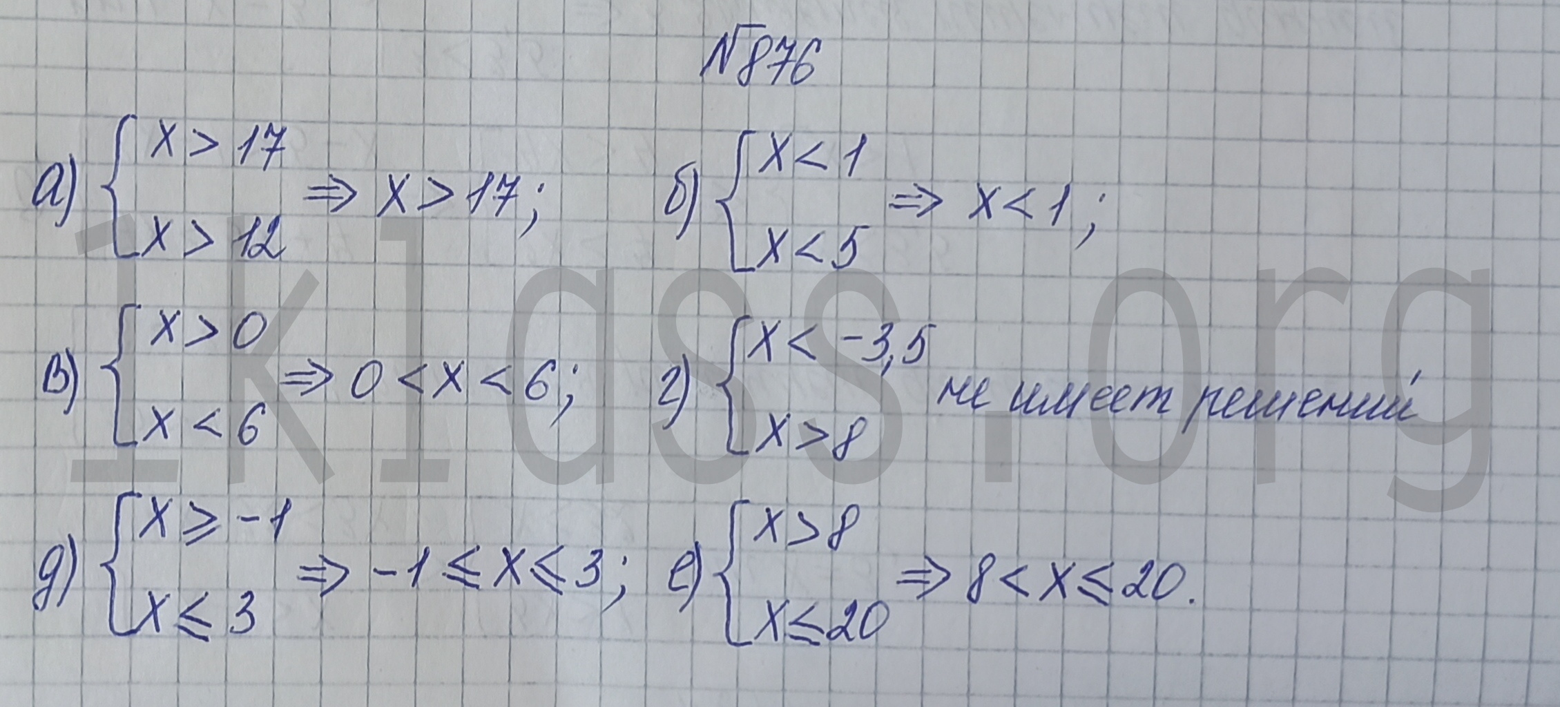 Алгебра 8 класс Макарычев учебник номер 876 решение